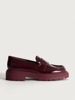 Outlet SCHOOL WIJN LOAFER Flat Shoe