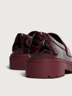 Outlet SCHOOL WIJN LOAFER Flat Shoe