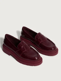 Outlet SCHOOL WIJN LOAFER Flat Shoe